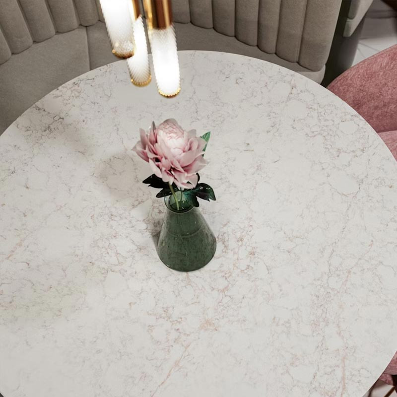 Plan de travail en Quartz Silestone® Riviere Rose